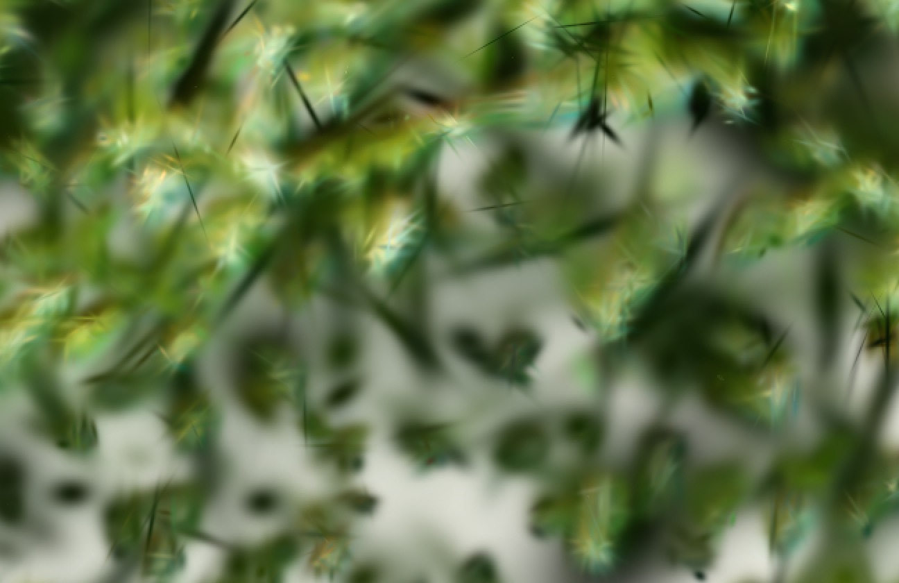 3DGEER garden zoom-in