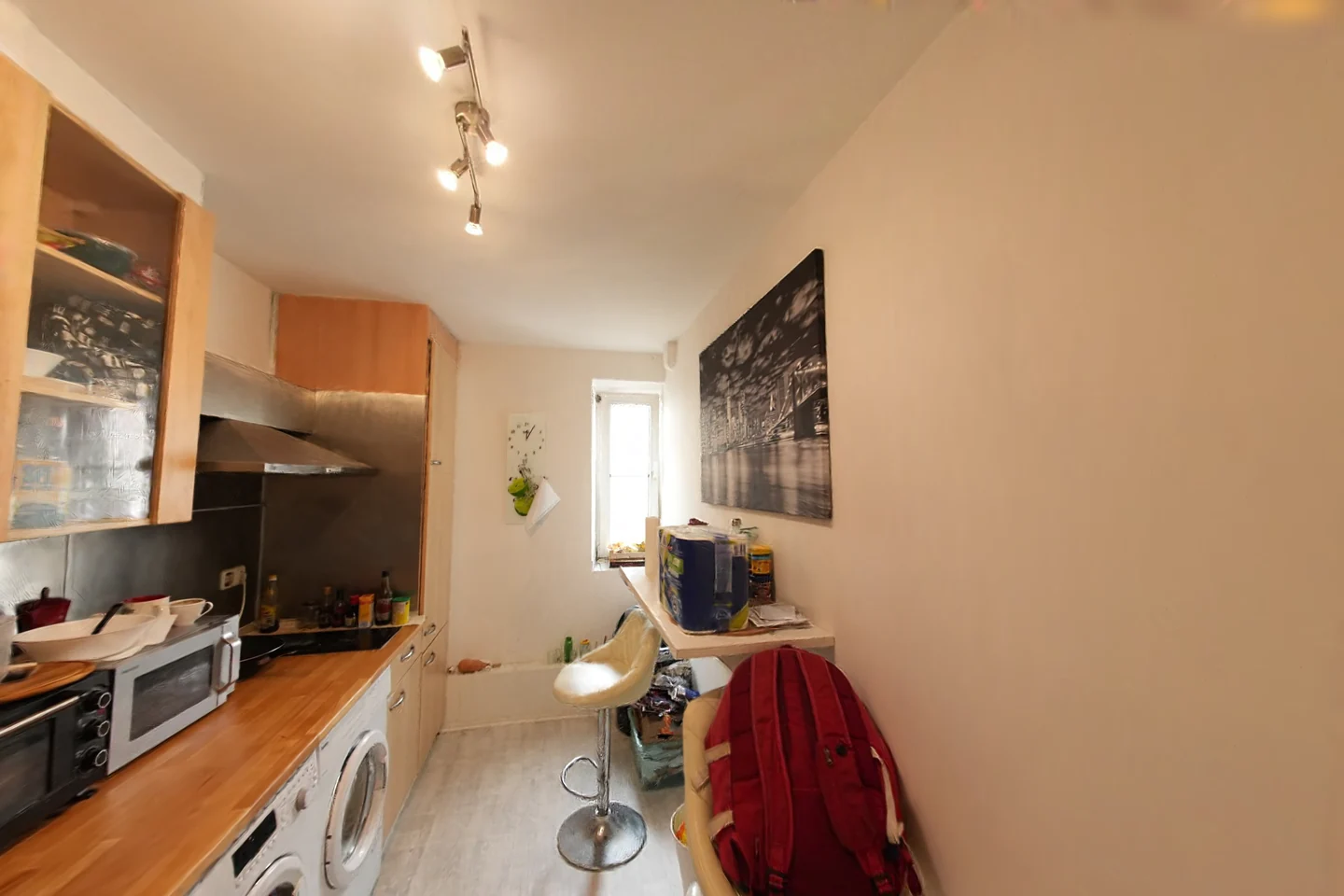 Gaussian reconstruction of a captured kitchen